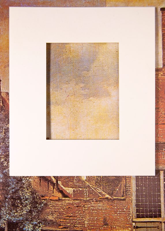 1657-1658, Delft (después de La callejuela, Johannes Vemeer), 2021